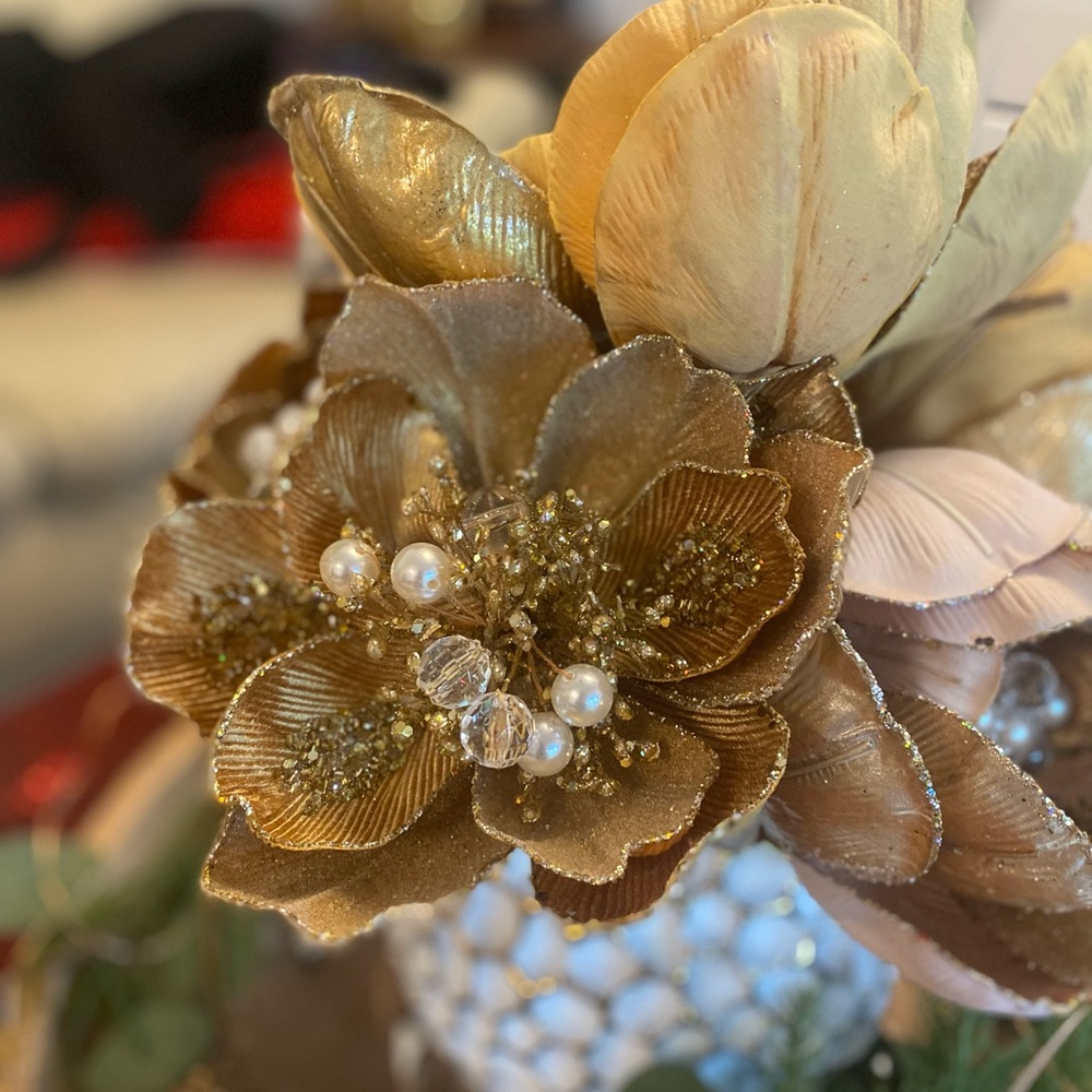 New flowers (with tags) from Aldik and Evis Christmas/floral stores in LA